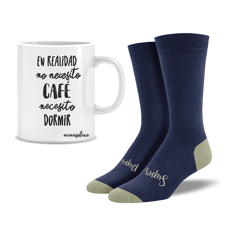 Pack taza y calcetines